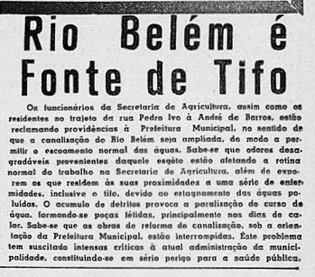 In: Jornal Correio do Paraná. Ano III, n.° 547. Curitiba: 15 de março de 1961. p.7.